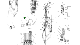 Гайка 207-62-KH970 Komatsu