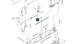 Шарнир 262-70-73650 Komatsu