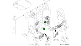 Шланг UNF 13/16-650L DS2023108 Komatsu