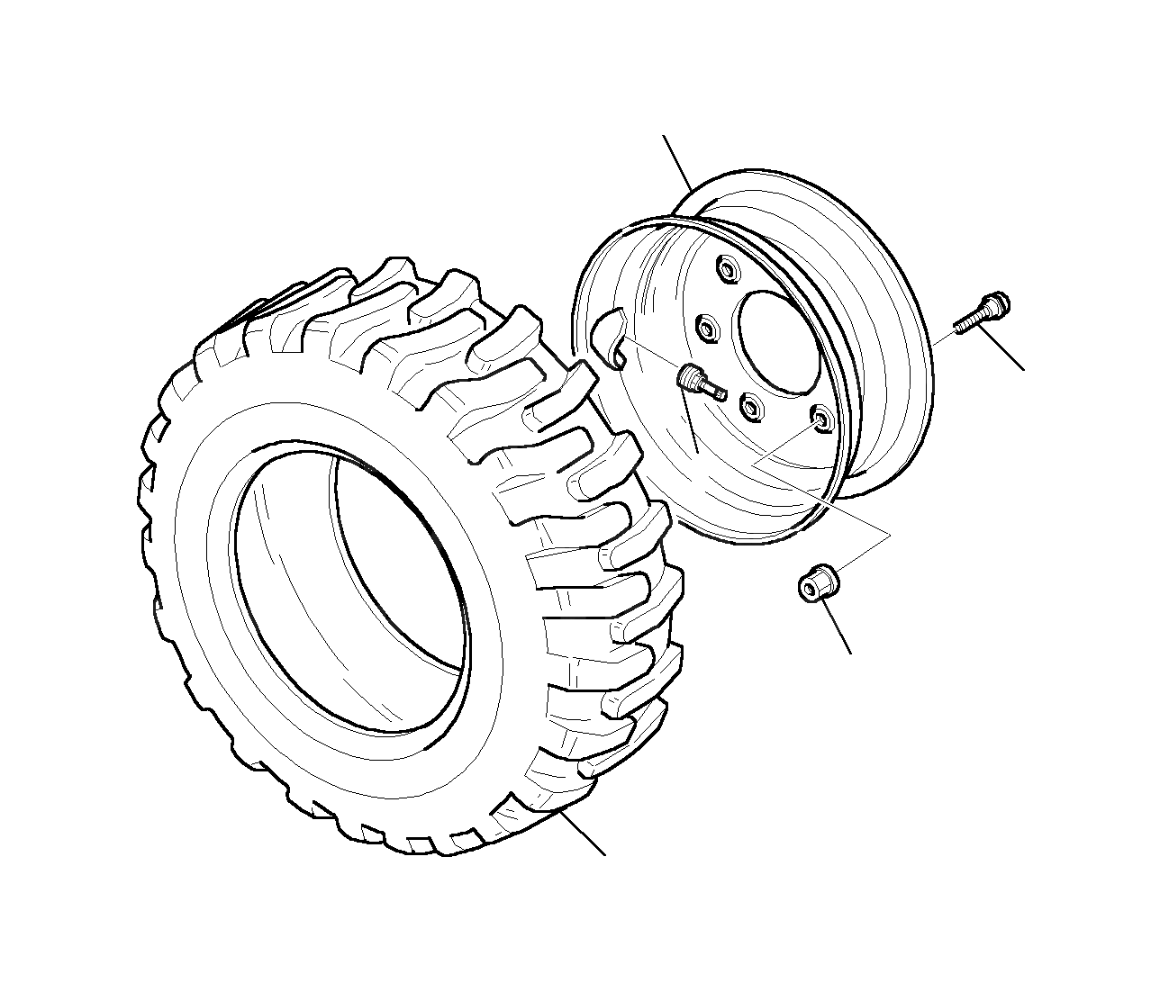 Гайка 801910000 Komatsu