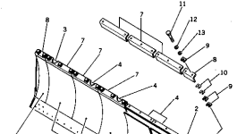 Пластина 144-870-1930 Komatsu