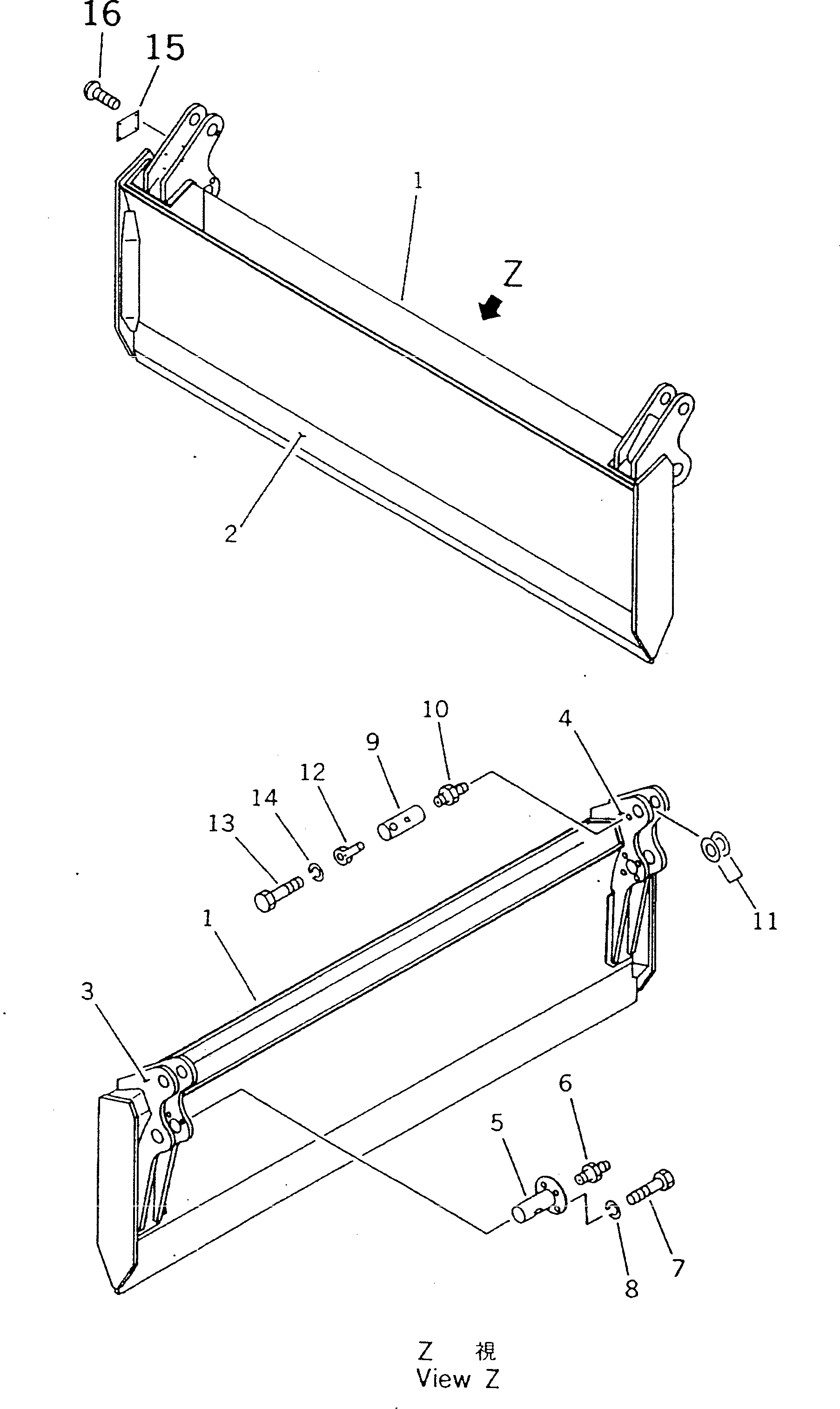 Шайба 10G-Z16-1360 Komatsu