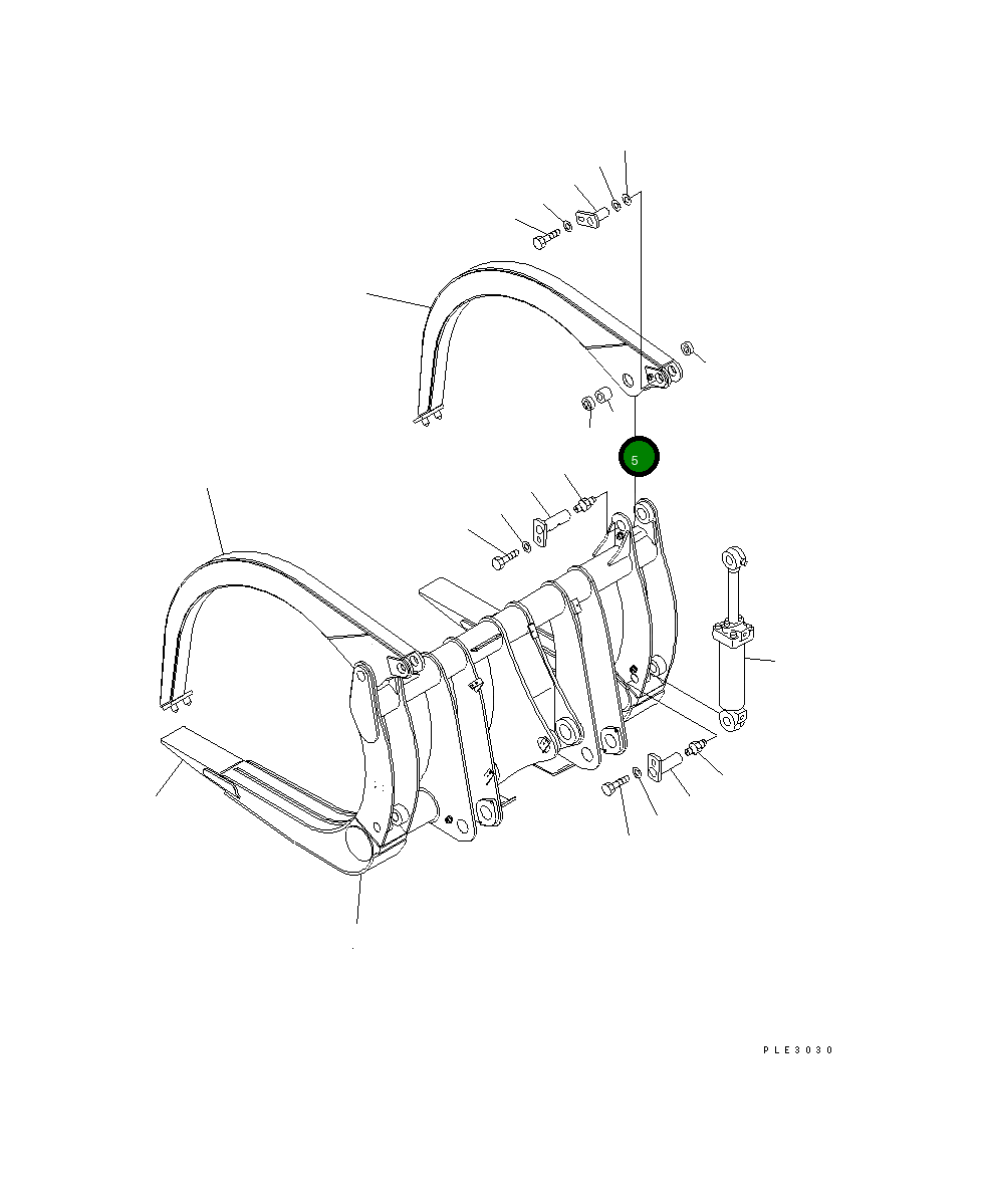 Втулка 425-880-1630 Komatsu