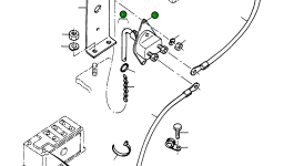 Главный выключатель аккумулятора 3002733X1 Komatsu