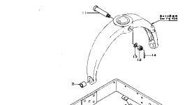 Палец 267-70-11440 Komatsu