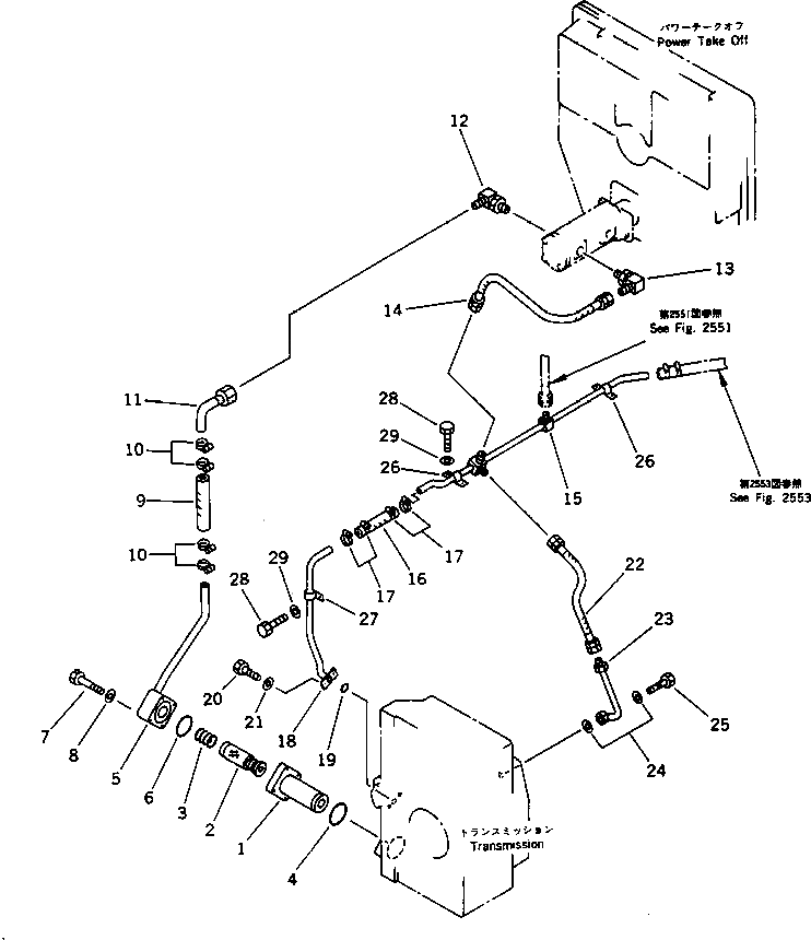 Корпус 238-14-16130 Komatsu