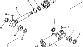 Гидроцилиндр отвала в сборе 20S-63-02250 Komatsu