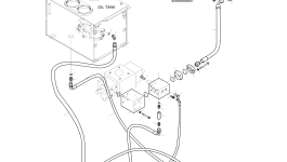 Шланг PF1/4-1540L 2184-1036D165 Komatsu