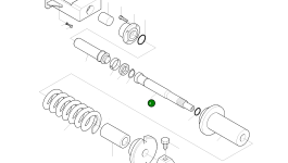 Шток 2444-1022 Komatsu