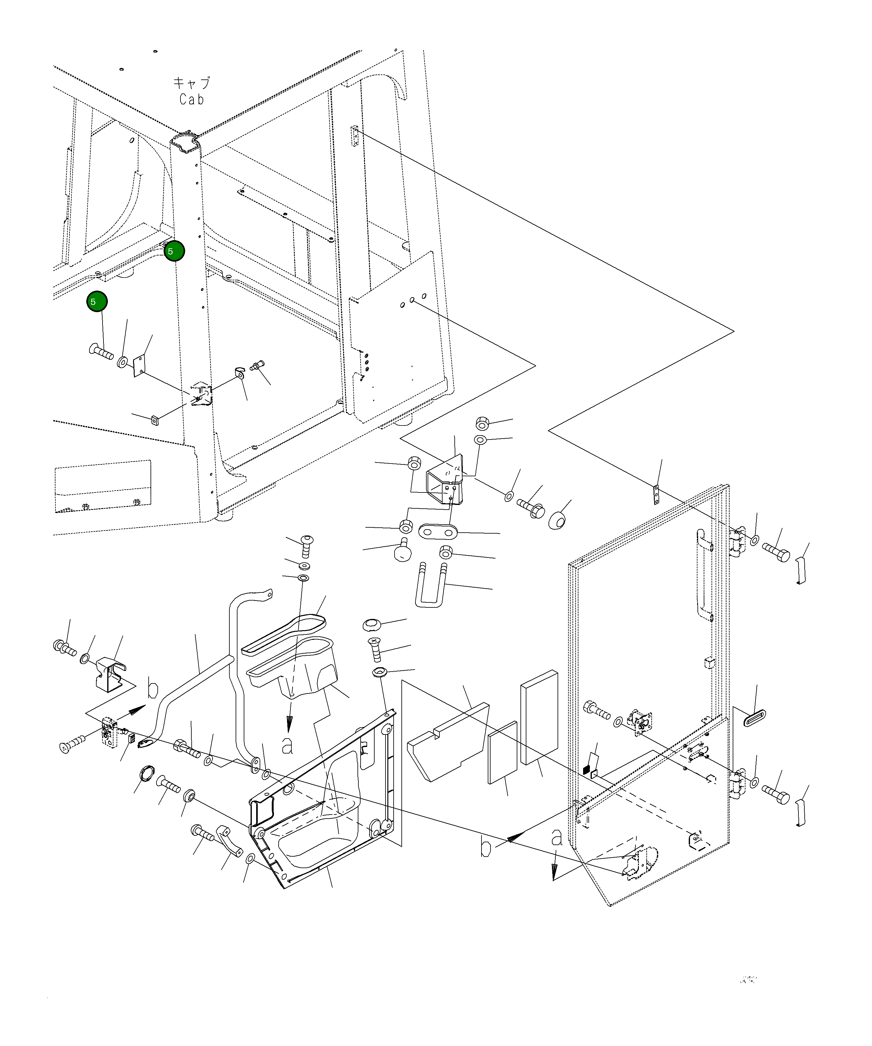 Шайба 423-925-5851 Komatsu