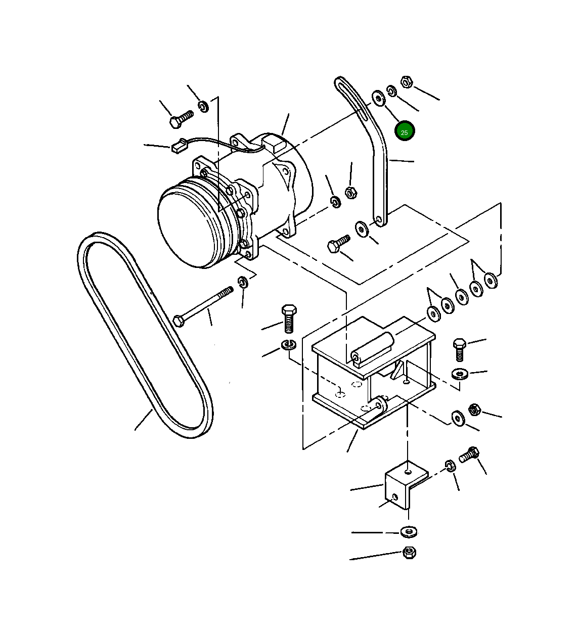 Втулка 425-963-A250 Komatsu