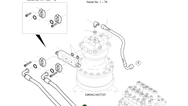 Шланг PF3/4-380L 2184-1124D32 Komatsu