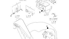Клапан YM172187-17380 Komatsu