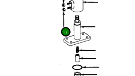 Гайка 426 324 Komatsu