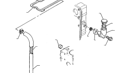 Гайка P3274P002 Komatsu