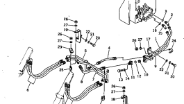 Шланг 07121-00408 Komatsu