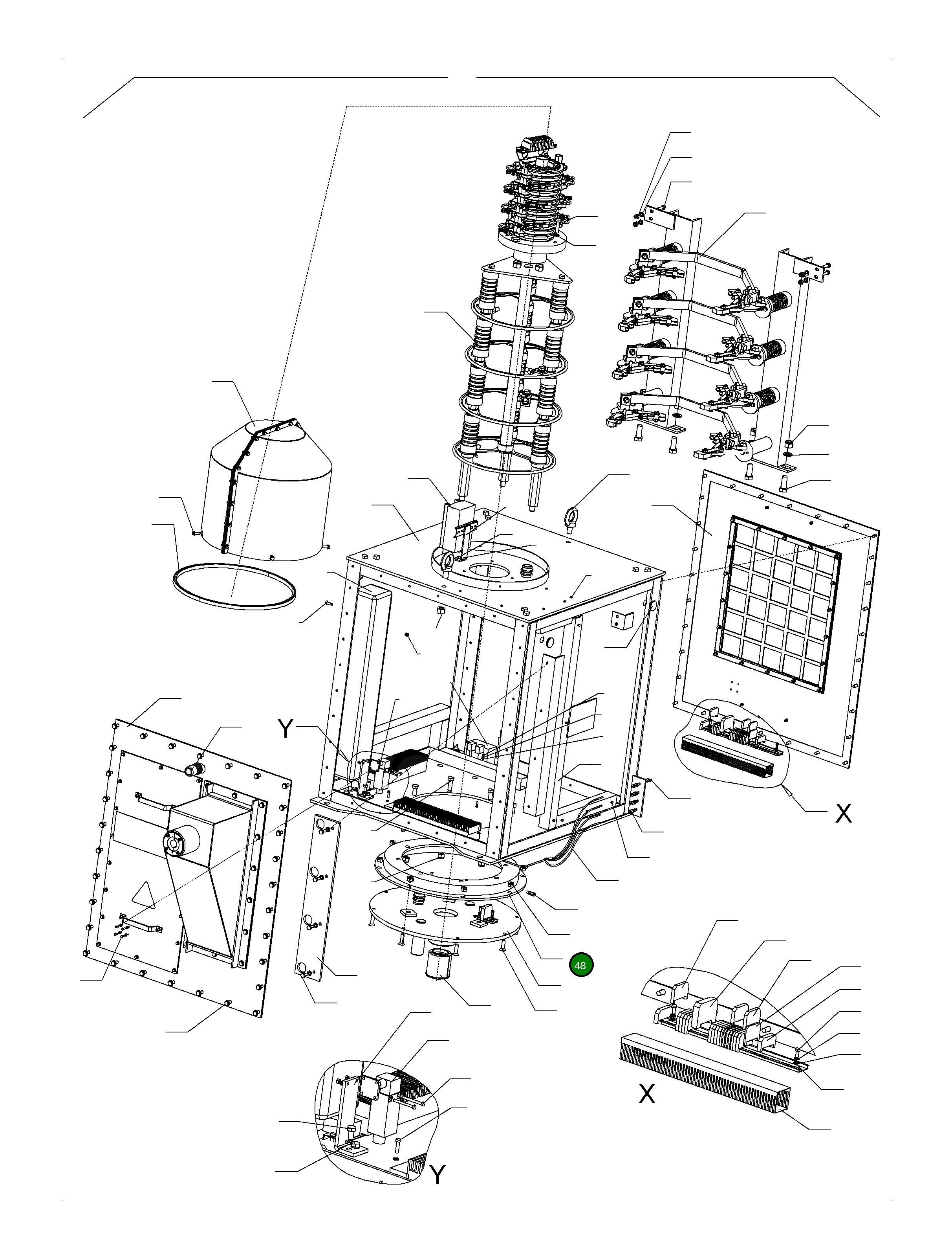 Шарикоподшипник 764 607 73 Komatsu
