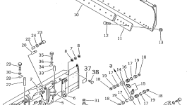 Отвал (с индикатором наклона) 101-865-1150 Komatsu