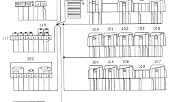 Плата предохранителей BW011866 Komatsu