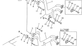 Трубка 15A-61-14110 Komatsu