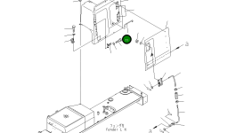 Штанга 195-54-75732 Komatsu