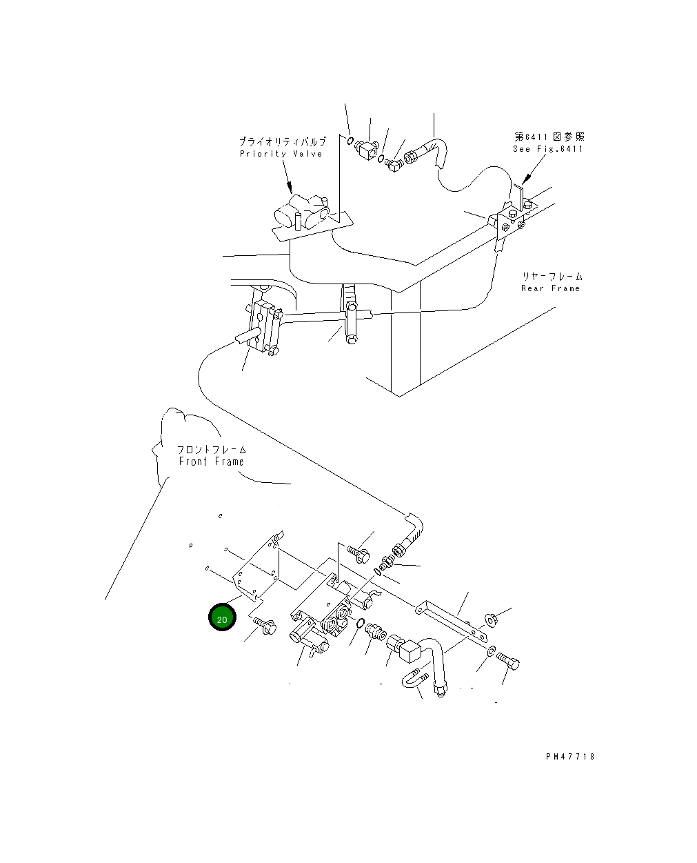 Хомут 417-S30-2670 Komatsu