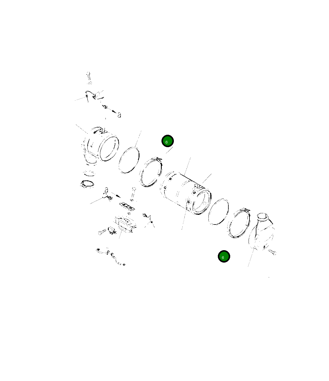 Хомут 6524-91-1140 Komatsu