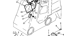 Панель FF7819-83810 Komatsu