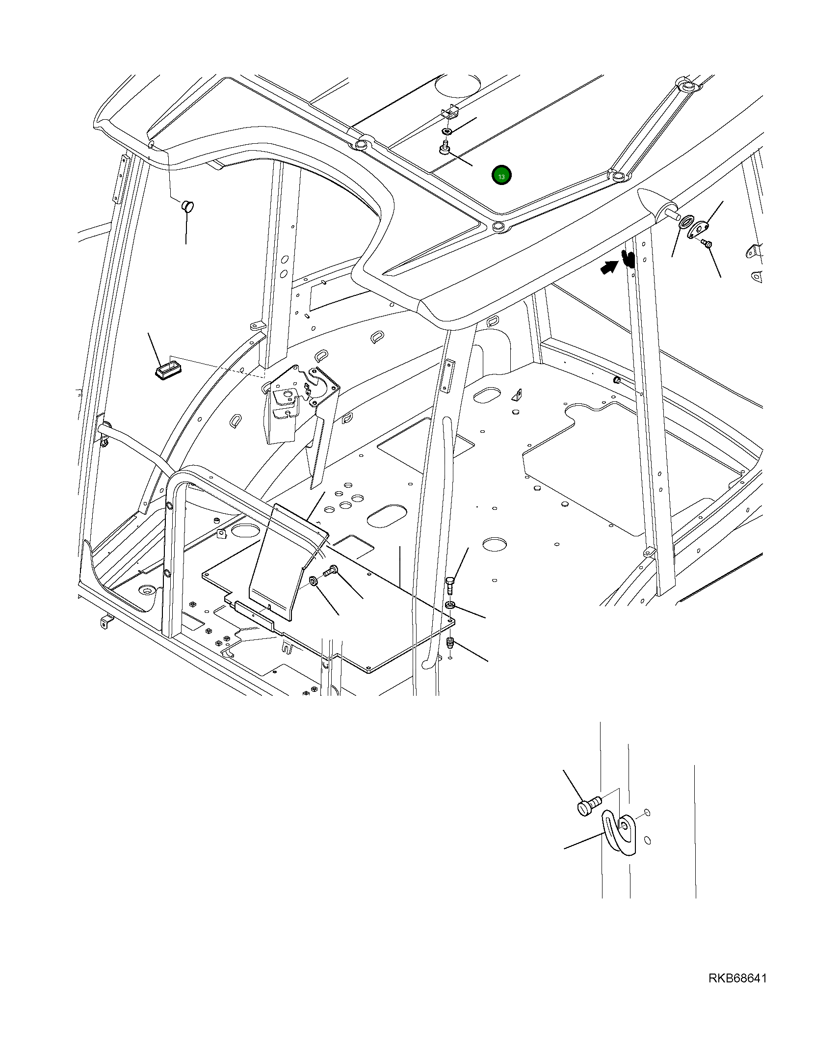 Шайба 42N-54-19860 Komatsu