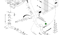 Шланг в сборе DN 25x2700 906 549 40 Komatsu