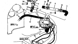 Шланг YM172176-78161 Komatsu