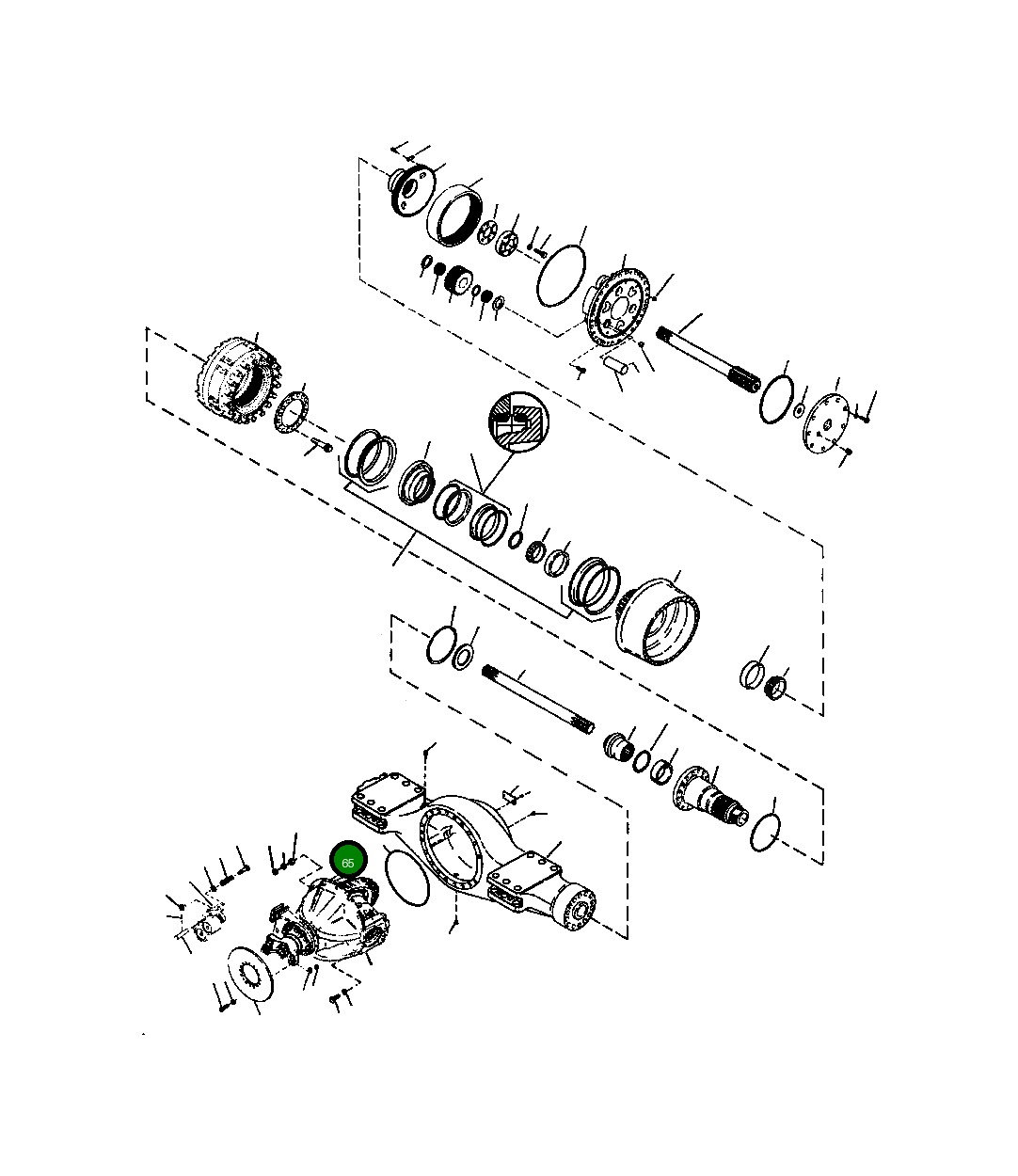 Шпилька ED 3 584 Komatsu