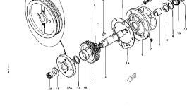 Шайба 6610-71-7240 Komatsu