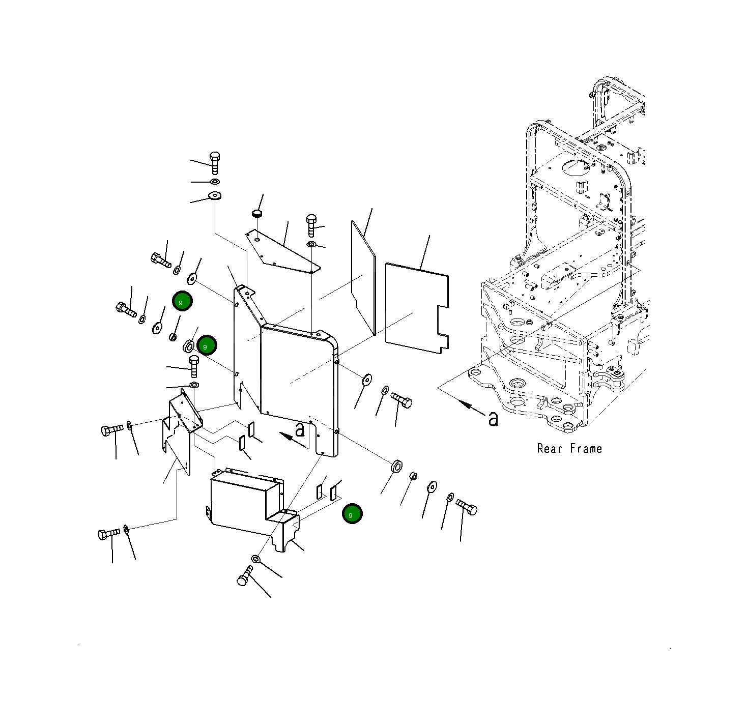 Втулка 424-46-44360 Komatsu