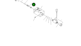 Клапан 42C-15-15750 Komatsu