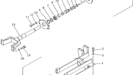 Штанга 103-30-34230 Komatsu