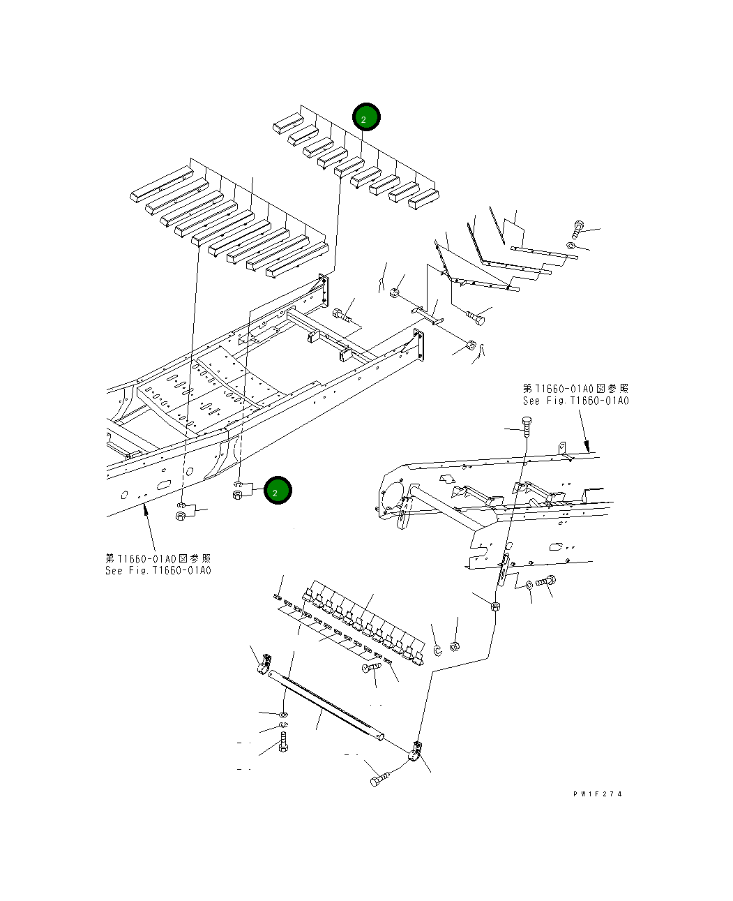 Ударная штанга 8296-75-3270 Komatsu