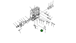 Центральный подшипник DK 134306-0600 Komatsu