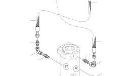 Шланг в сборе DN 08 x 500 517 164 98 Komatsu