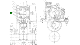 Проставка подшипника 2903370-0178 Komatsu