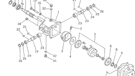 Шпонка FF7810-61130 Komatsu