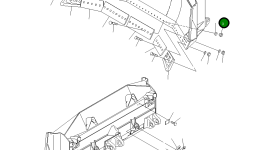 Гайка 195-71-61950 Komatsu