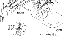 Хомут 20U-62-13350 Komatsu