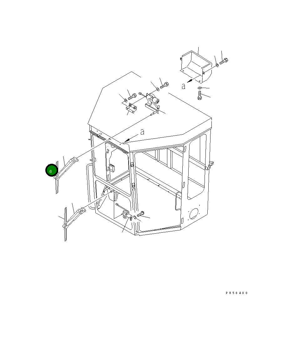 Щётка стеклоочистителя 234-950-3320 Komatsu