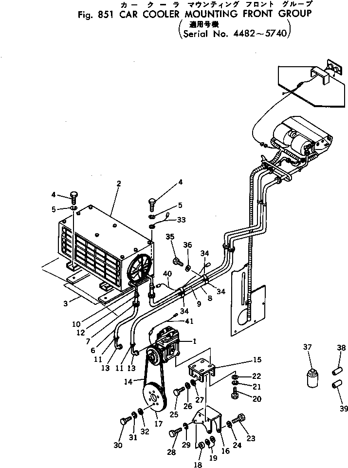 Сиденье 232-809-1490 Komatsu