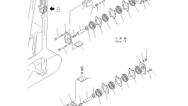 Шарнир 196-70-12110 Komatsu