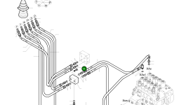 Фильтр адаптер 2471-1133 Komatsu