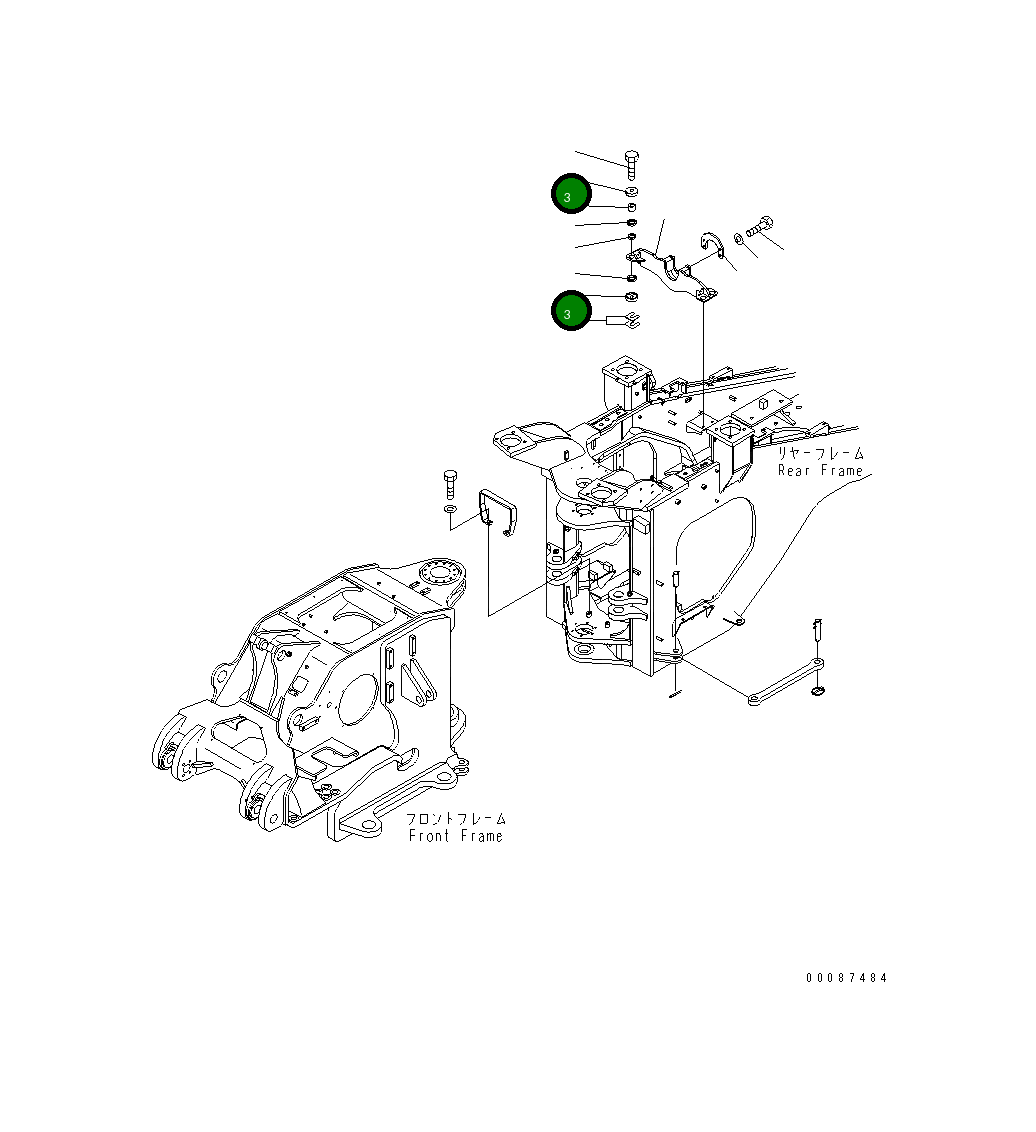 Шайба 426-46-32480 Komatsu