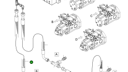 Шланг в сборе DN 8 x 1830 517 022 98 Komatsu