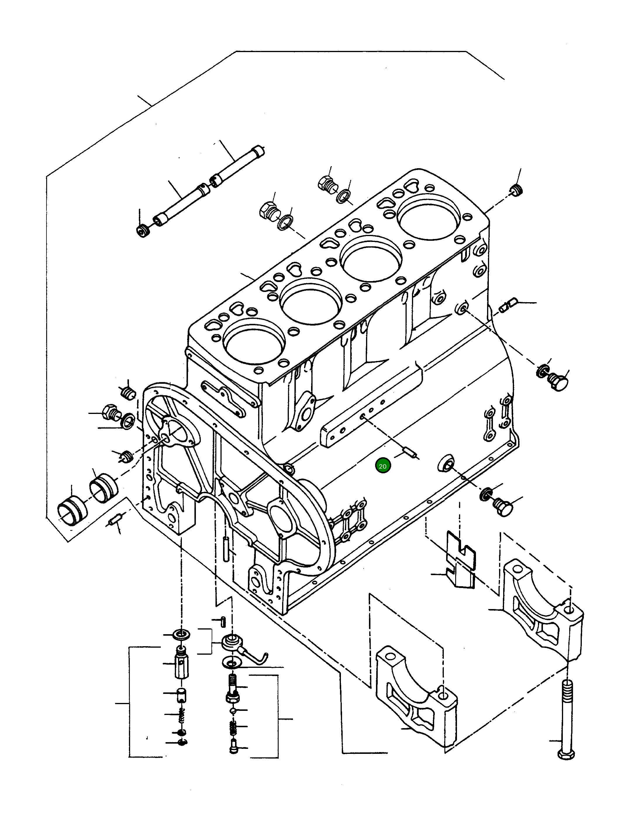 Штифт 1444402X1 Komatsu